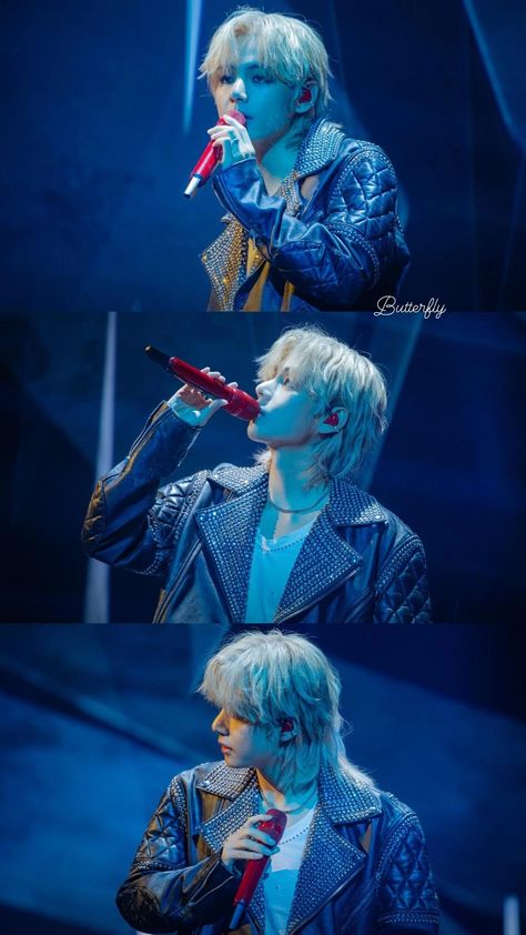 Kim Taehyung Blue Eyes, Blue Tracksuit, Blue Song, Taehyung Kim, Love Me Again, Photos Of Eyes, Bts V Pictures, V Cute, Purple Hoodie