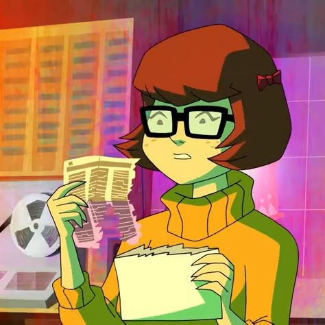 Mystery Incorporated Velma, Velma Mystery Incorporated, Velma Pfp, Shaggy X Velma, Velma Aesthetic, Scooby Doo Velma, Ghost Detective, The Scooby Gang, Mystery Gang