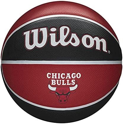 Wilson Basketball, NBA Team Tribute Model, CHICAGO BULLS, Outdoor, Rubber, Size: 7 : Amazon.co.uk: Sports & Outdoors Chicago Bulls Team, Wilson Basketball, Chicago Bulls Logo, Chicago Bulls Basketball, Bulls Basketball, Team Logo Design, Primary And Secondary Colors, Nba Chicago Bulls, Sport Basketball