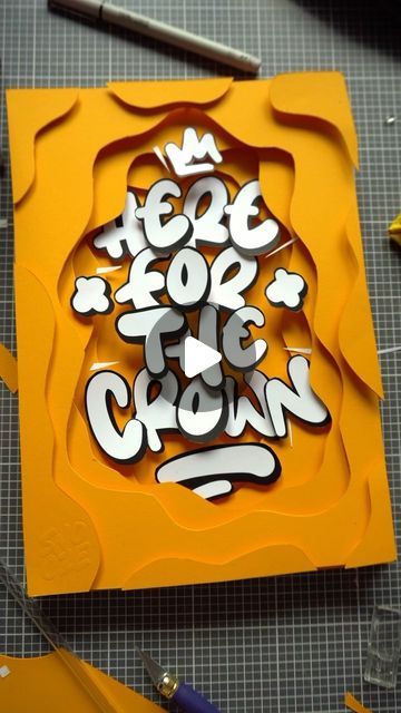 Snooze One – Lettering Artist on Instagram: "(ad/ werbung) Time for another papercut lettering 😎 A project from last year. It’s been a while, should get back into this 😌 I am using Procreate with the „Round 3D“ brush out of my Outline Pack in the beginning btw ✌️ I mainly used sticky 3D pads to level these different layers of paper. For the letters that are a bit higher I used acrylic glas, so it looks more like they are floating and you can’t really see the sticky pads 👌👌 #papercut #paperart #letteringideas #papercutart #modernlettering" Snooze One, Paper Cut Artists, Procreate Ipad Tutorials, Photoshop Brush Set, Paper Craft Techniques, Procreate Brushes Free, Procreate Ipad Art, Modern Lettering, Brand Ideas