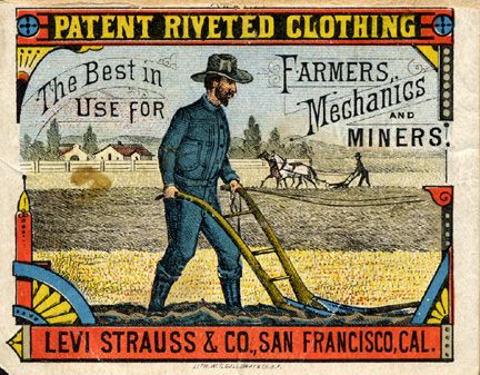 There’s just something about the history you share with your favorite, trusty pair of blue jeans. But the actual historical facts behind the invention and evolution of blue jeans is pretty fascinating, too. In honor of Levi Strauss Day, #PoachIt put together this neat-o historical timeline. History Of Jeans, Vintage Logos, Levis Vintage Clothing, Business Savvy, Print Box, James Dean, Old Ads, Denim Accessories, Levi Strauss & Co