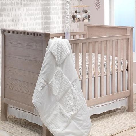 Pottery Barn Paint Colors, Pottery Barn Paint, Baby Cribs Convertible, Weathered White, Convertible Crib, Gender Neutral Nursery, Crib Mattress, Baby Furniture