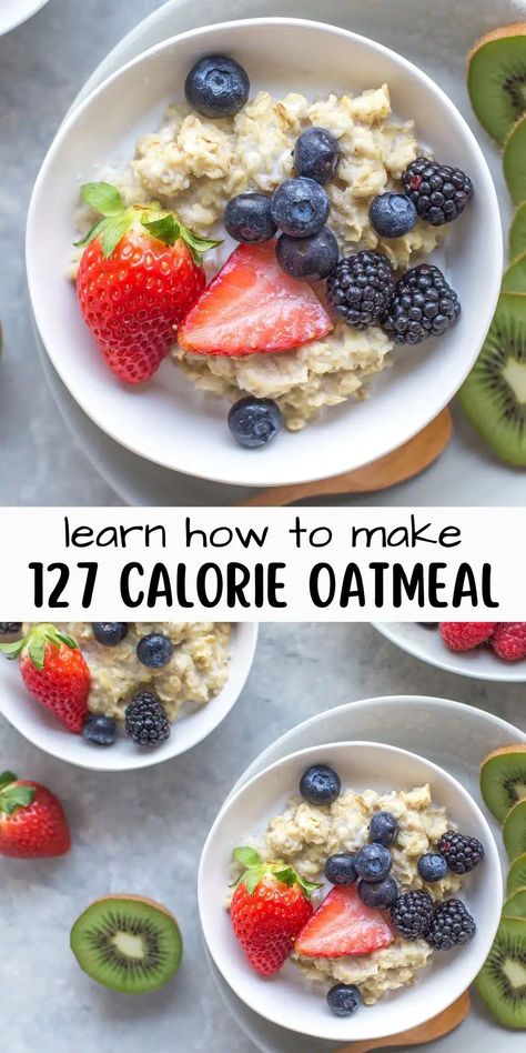 Low Calorie Oatmeal for Weight Loss Meals To Keep You Full, Easy Low Cal Breakfast, Low Calorie Oatmeal Breakfast, Low Cal Oatmeal Recipes, Oat Meal Prep, Low Calorie Oats, Drinks To Boost Metabolism, Low Calorie Oatmeal Recipes, Low Calorie Cereal