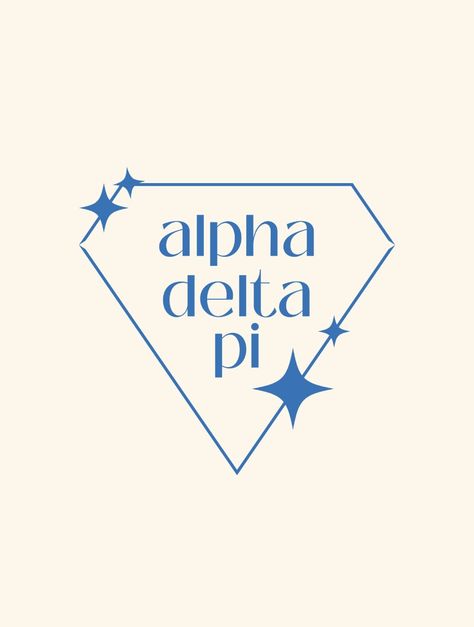 Alpha Delta Pi Graphics, Adpi Aesthetic, Adpi Paintings, Adpi Canvases, Axo Canvas, Sorority Canvas Art, Alpha Delta Pi Merch, Adpi Graphics, Theta Merch