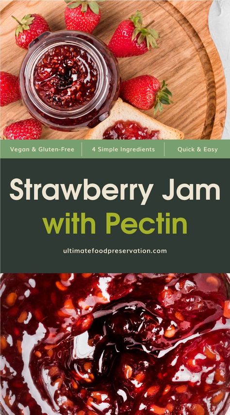 Canning Strawberry Jam With Pectin, Strawberry Jam With Liquid Pectin, Sure Jell Strawberry Jam, Strawberry Preserves Recipe With Pectin, Strawberry Jam Recipe With Pectin, Strawberry Jelly Recipe Canning, Refrigerator Strawberry Jam, Strawberry Jam With Pectin, Jam With Pectin