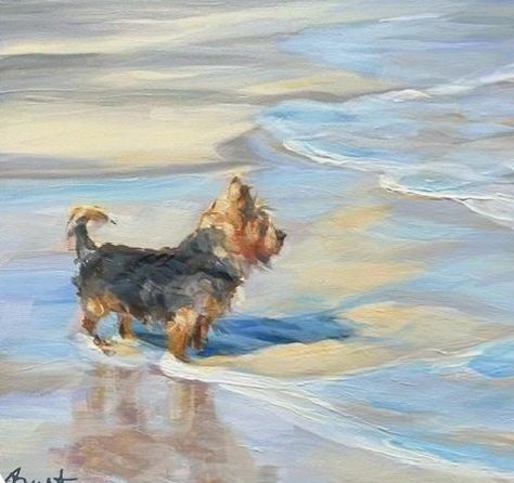 Yorkie Terrier Painting, Watercolor Yorkie, Yorkie Drawing, Yorkie Painting, Yorkie Art, Dog Portraits Art, 강아지 그림, Drawing Faces, Yorkie Dogs