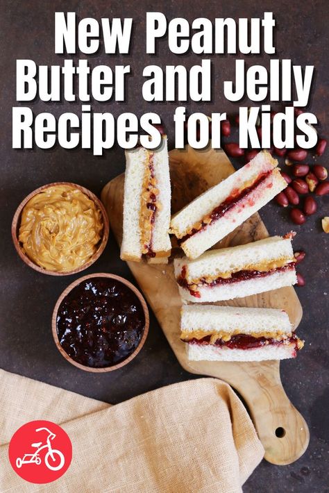 Recipes With Peanut Butter, Peanut Butter Jelly Recipes, Recipes Kids Will Love, Chocolate Covered Katie, Banana Waffles, Types Of Sandwiches, Super Healthy Kids, Sandwich Ideas, Swirled Bread