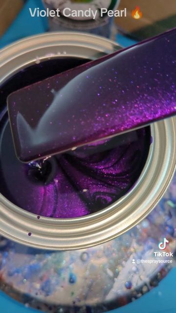 The Spray Source on Instagram: "Violet Candy Pearl 😈 What would you paint this color? 👇👇 #thespraysource #tss #candypaint #kandypaint #tamcopaint #custompaint #kustompaint" Cute Car Colors, Car Color Ideas, Car Paint Ideas, Mew House, Candy Paint Cars, Color Shift Paint, How To Make Purple, Color Changing Paint, Paint Holder