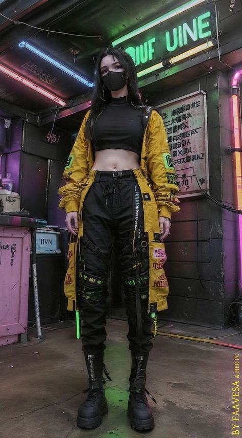 Cyberpunk Outfit, Futuristic Clothing, Techwear Jacket, Techwear Pants, Techwear Outfits, Techwear Fashion, Cyberpunk Clothes, Cyberpunk Aesthetic, Cyberpunk Fashion