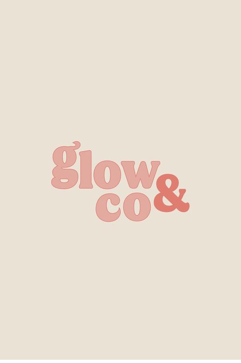 Welcome to Glow&Co, the ultimate destination for all things girly and self-care! Our mission is to help you glow from the inside out with our fun and feminine skincare products. Inspired by the recent rise in the self-care industry, we strive to make our brand approachable for teens and young adults alike. Get ready to pamper yourself with our luxurious products and let your inner glow shine! #GlowFromTheInsideOut #SelfCare #GirlySkincare #FeminineAndFun #PamperYourself Co Logo Design, Girly Logo, All Things Girly, Packaging Illustration, Lily Design, Go Logo, Skincare Logo, User Testing, Co Logo