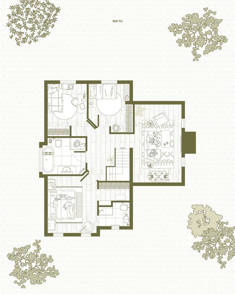 Elevate your design presentation today with a detailed and decorative floor plan of your design!! Together we can create a floor plan that is personalised and aesthetically pleasing to each project, making each client feel excited for the completed space🪴 Ready to bring your ideas to life? Let collaborate!✨ Inquire now - DM or email me at nhitu.design@gmail.com #nhitudesign #design #art #interior #interiordesign #architecture #designer #graphicdesign #home #homedesign #visualisation #dig... Presentation Floor Plan, Creative Floor Plans, Swahili Architecture, Artist Residency, Creative Flooring, Design Presentation, Feeling Excited, Art Interior, Architectural Design