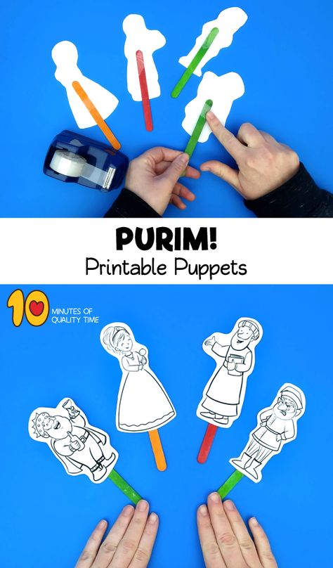 Purim Crafts Art Projects, Purim Crafts For Kids, Purim Activities For Kids, Purim Crafts Preschool, Purim Preschool, Purim Kids, Shabbat Crafts, Purim Crafts, Jewish Preschool