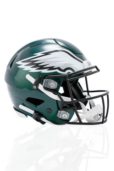 Eagles Football Helmet, Eagle Nails, Philadelphia Eagles Helmet, Eagles Helmet, Football Helmet Design, Nfl Helmets, Super Bowl Football, Eagles Nfl, Eagles Football