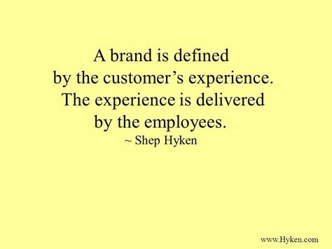 A brand is defined by the customer's experience. The experience is delivered by the employees. Customer Experience Quotes, Hospitality Quotes, Customer Service Training, Workplace Quotes, Sales Motivation, Quotes For Work, Customer Service Quotes, Experience Quotes, Detox Kur