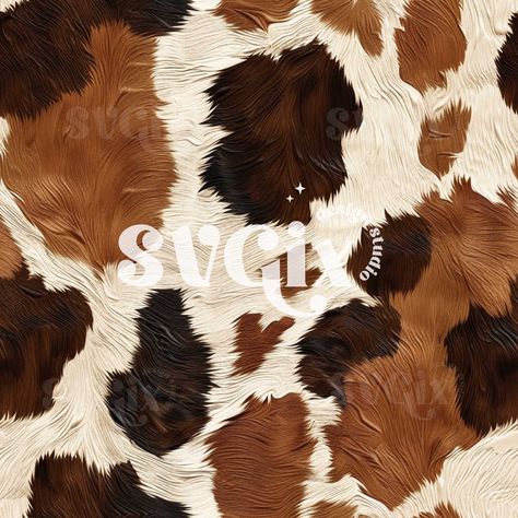 Realistic Cow Hide Seamless Pattern by SVGix , Cow Fur repeating Pattern YOU ARE PURCHASING INSTANT DOWNLOAD FILES 1 PATTERN: - Seamless pattern in JPG format - 12x12 inches * contains AI elements Please read the license info on the shop's announcement. Cowhide Pattern, Tiger Pattern, Pantone Colour Palettes, Cow Skin, Cow Hide, Cow Pattern, Cow Print, Pantone Color, Cool Patterns