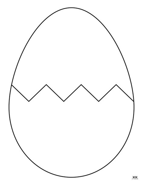 Easter Egg Coloring Pages _ Templates-6 Blank Egg Printable, Egg Coloring Sheet, Free Egg Template Printable, Cracked Egg Template, Blank Easter Egg Template Free Printable, Egg Drawing Art, Egg Printable Template, Easter Egg Templates Free Printables, Egg Template Free Printable