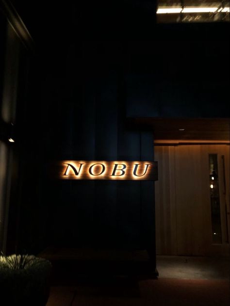 Nobu Restaurant Aesthetic, Nobu Atlanta, Nobu Outfit, Nobu Aesthetic, Nobu New York, Wealthy Life, Late Night Dinner, Random Dump, Career Vision Board