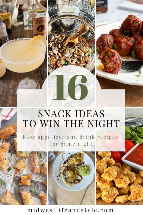 Looking for the perfect game night snacks? These delicious and simple ideas will have everyone coming back for more. Healthy Snacks For Girls Night, Snacks For Board Game Night, Snacks For Girls Weekend, Card Night Snacks, Food For Girls Night, Girls Night In Snacks, Girls Night In Food Ideas, Girls Night Menu Ideas, Girls Night Snack Ideas