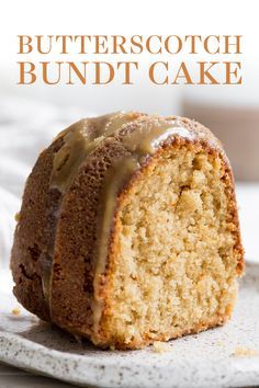 Maple Bundt Cake Recipe, Maple Bundt Cake, Butterscotch Bundt Cake, Butterscotch Icing, Maple Cake, Bundt Recipes, Mini Bundt, Sour Cream Cake, Tree Themes