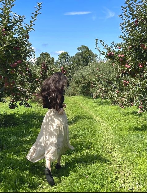 Nature, Running Through A Field Of Flowers, Running Through A Meadow, Running In A Flower Field Aesthetic, Running Through Flower Field, Running In Flower Field, Girl Running In Field, Running Through Field Aesthetic, Miriam Core