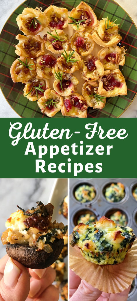 Discover a collection of gluten-free appetizers that are perfect for every occasion! From crispy baked treats to fresh, flavorful dips, these recipes cater to everyone at the table without sacrificing taste. Whether you’re hosting a party or enjoying a quiet night in, these gluten-free options are sure to impress and satisfy. Simple to make and packed with flavor, these appetizers make it easy to enjoy worry-free snacking! Potluck Dishes Gluten Free Dairy Free, Gluten Free Entree Recipes, Party Appetizer Recipes Gluten Free, Gluten Free Dairy Free Football Food, Gluten Free Recipes For Appetizers, Healthy Appetizers Gluten Free, Gluten Free Cheeseball Recipes, Gluten Friendly Recipes, Gluten And Nut Free Recipes