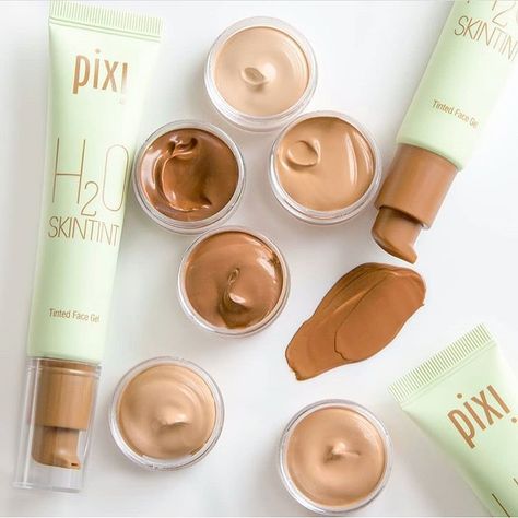 Style Patisserie on Instagram: “Flawless in a few fuss-free minutes is reality with H2O Skintint! A water-based tinted face gel that evens out skin tone and gives…” Pixi Beauty, Skin Tint, Dry Skin Care, Best Foundation, Skin Care Recipes, Even Out Skin Tone, No Foundation Makeup, New Skin, Summer Makeup