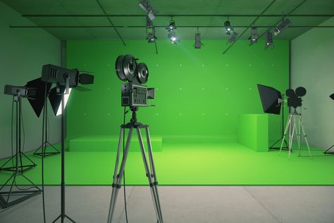 How to Use a Green Screen Virtual Studio, Gadgets Technology Awesome, Green Room, 3d Studio, Movie Camera, Green Photo, Film Studio, Chroma Key, Studio Setup