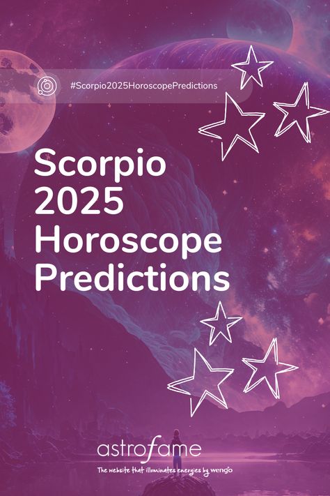 Scorpio, prepare for a year of deep transformation and empowerment in 2025. The stars are aligning to help you shed old layers and emerge stronger than ever. What secrets will you uncover, and how will they shape your future? Dive into your full horoscope to explore the mysteries of your journey. 🦂🔥 #Scorpio2025 #Horoscope #Astrofame #AstrofameHoroscopes #AstrofamePredictions Scorpio Horoscope, Your Horoscope, To Miss, A Year, Shed, Stars