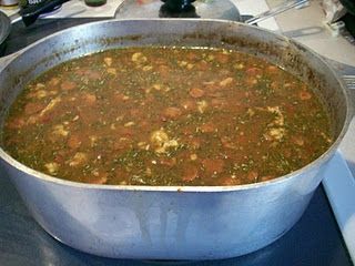 CHICKEN/SAUSAGE GUMBO Roux: 2/3 c flour, 3/4 c cooking oil. Mix oil & flour together, cook slow, stir. When dark, add chopped onions ( 1 cup), 1/2 c chopped celery, 1/2 c chopped green bell pepper, 4 cloves garlic. When onions are wilted add hot water & sliced sausage/chicken to brown before adding the water. Use large chicken (cut up) or  chop boneless chicken breasts/thigh meat. Add lb. smoked sausage.  Salt/ pepper. Add chopped green onions &  gallon hot water, cook slow til done. Gumbo Roux, Chicken Thigh Fillets, Roaster Recipes, Creole Gumbo, Chicken Sausage Gumbo, Louisiana Cooking, Louisiana Woman, Louisiana Cuisine, Sausage Gumbo