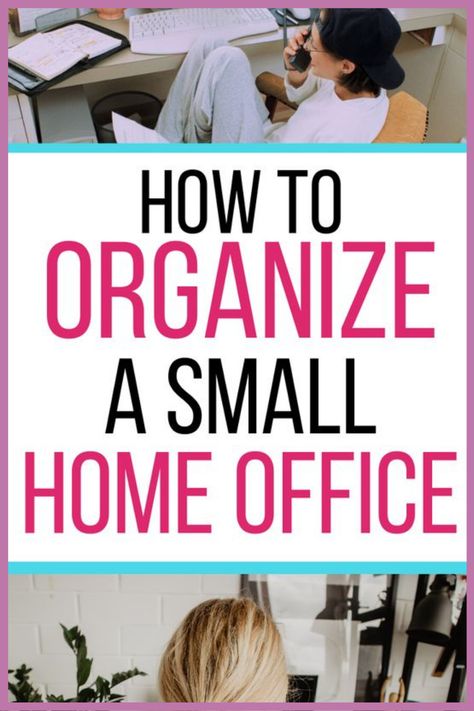 Organize Study Room, Bedroom Office Organization Ideas, How To Organize Your Office At Home, Organizing Ideas For Home Office, How To Organize A Small Office Space, Small Space Office Storage, How To Organize A Home Office, Small Office Space Storage Ideas, Organizing Home Office Ideas