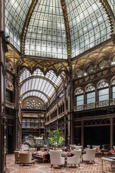 American Radiator Building, Shopping Arcade, Hotel Budapest, Victorian Townhouse, Banks Building, New Orleans Homes, Budapest Hotel, Reception Area, Budapest Hungary