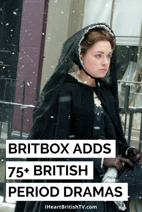 BritBox to Add 75+ British Period Dramas in December 2020 - BritishTV.com Robert Hardy, Catherine Cookson, Best Period Dramas, British Period Dramas, Period Drama Movies, Miss Havisham, Ripper Street, Month Of December, Mansfield Park