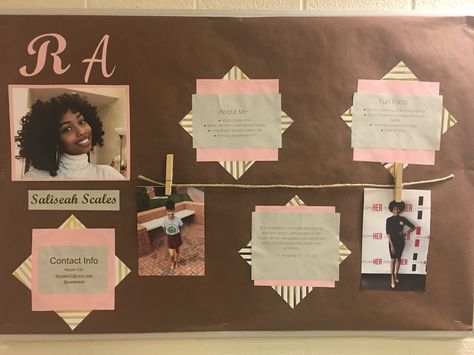 Personal RA Bulletin Board Ra Bulletin Boards Barbie, Ra All About Me Bulletin Board, All About Me Ra Board, About Your Ra Bulletin Board, Ra Personal Board, About Me Ra Bulletin Board, About Me Board Ra, About Me Bulletin Board Ra, Meet Your Ra Bulletin Board Ideas