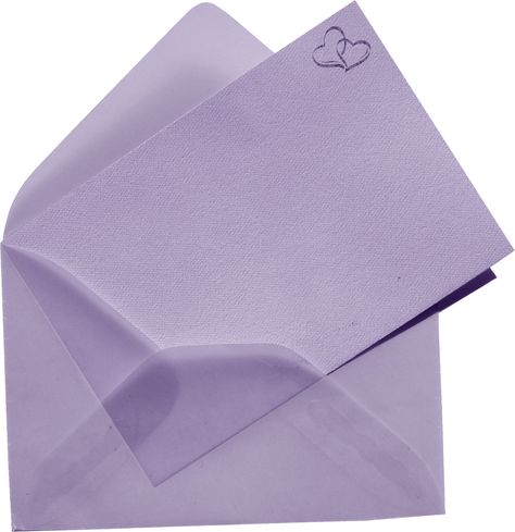 . Purple Envelope Aesthetic, Heart Frame Png, Envelope Png, Birthday Blast, Heart Envelope, Purple Envelope, Graphic Shapes Design, Au Ideas, Lavender Aesthetic