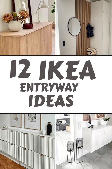 Discover the top Ikea entryway ideas that will transform your space. From stylish storage solutions to practical hacks, find the perfect inspiration to enhance your home’s entrance Entryway Storage System, Best Shoe Storage Ideas Entryway, Ikea Hacks For Entryway, Alternative Entryway Ideas, Small Entryway Ideas With Radiator, Ikea Shoe Storage Hacks Entryway, Entryway Sideboard Ideas, Bedroom Entryway Ideas Small, Front Entryway Storage Ideas