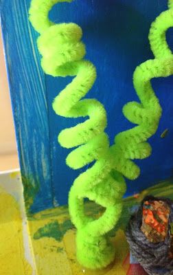 Our Worldwide Classroom: Ten Easy Ocean Diorama Crafts Coral Reef Craft, Ocean Diorama, Room Pinterest, Biomes Project, Diorama Kids, Ecosystems Projects, Habitats Projects, Ocean Habitat, Ocean Projects