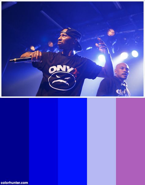 Onyx @ So36 Color Scheme from colorhunter.com Hip Hop Color Palette, Concert Lights, Stunning Hairstyles, Color Scheme, Your Style, Color Schemes, Onyx, Color Palette, Rap