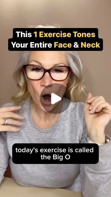 Facial Muscle Exercises, Neck Yoga, Face Yoga Exercises, Face Yoga Facial Exercises, Big O, Facial Yoga, Release Tension, Face Exercises, Yoga Facial