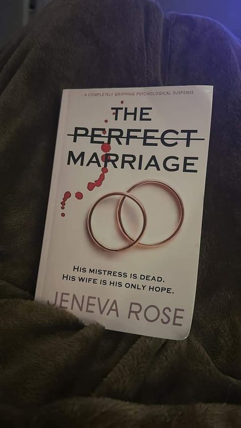 The Perfect Marriage Book, Perfect Marriage Book, The Perfect Marriage, Starting A Book, Marriage Books, Book Aesthetics, Perfect Marriage, Book Club, A Book