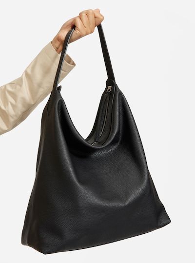 Say Goodbye to Your Leather Tote—This is 2020's New Work Bag | The Everygirl Everlane Bag, Slouchy Tote, Studio Bag, Slouchy Bag, Hobo Tote Bag, Work Tote, Leather Hobo Bag, Work Bag, The Boss