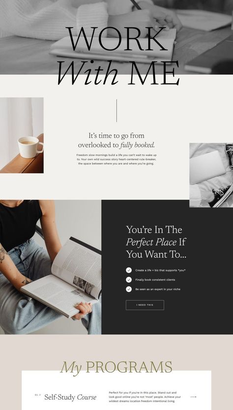 Our high-converting templates are built with strategy and work FOR you to turn your leads into clients | showit website template, website template, website design, editorial website, website inspiration, modern website, coaching website, design inspiration, adhd, adhd coach, easy to use website, websites for coaches, coach website, website strategy, wellness website, web design inspiration, health coach website, life coach website, business coach website, branding coach, strategy coach, website Quotes On Website Design, Website Ideas Business, Strong Website Design, Serif Web Design, Website Design Inspiration Coaching, Social Media Website Design Inspiration, Career Coaching Website Design, Terms And Conditions Website Page Design, Simple Aesthetic Website Design