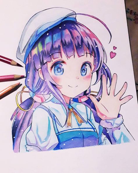 Full Drawing, Copic Marker Art, Best Anime Drawings, Anime Drawing Books, Anime Canvas Art, Cute Doodles Drawings, Anime Eye Drawing, Anime Canvas, Dessin Adorable