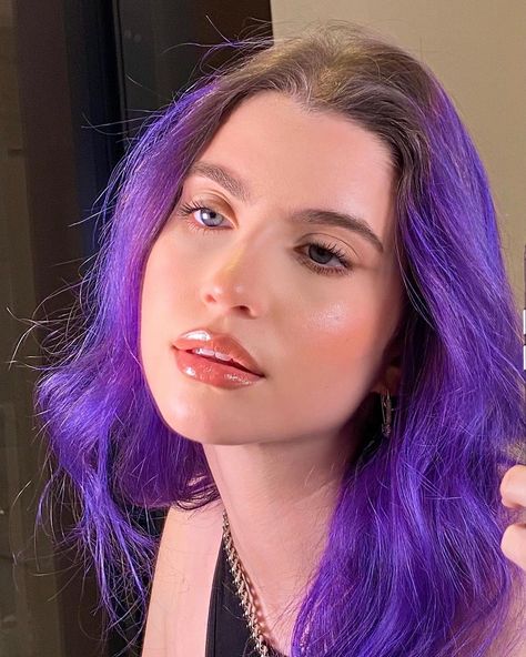 Abby Roberts, London Baby, Purple Hair, A Woman, London, Purple, Hair, On Instagram, Instagram