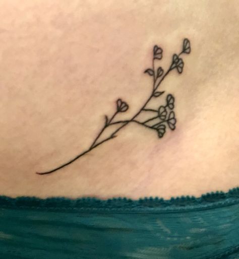 Hip Tattoos, Herbs Tattoo, Hip Bone Tattoo, Tattoo On Hip Bone, Herb Tattoo, Bone Tattoo, Hip Bone, Tattoo Themes, Wildflower Tattoo