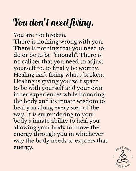 🫶🏼Healing is about letting go of the need to be anything other than who you are to be loved. 🫶🏼Healing is about being comfortable to be You and to own every aspect of you. 🎯In our coaching sessions - we focus on: 1. Bringing awareness to the body and the body’s inner experiences 2. Understanding your nervous system - creating the safe space to feel your emotions and to bring yourself back to a more regulated state. 3. Recognising what keeps you stuck and creating more empowering storie... How To Feel Safe, Safe Space Quotes, Secure In Yourself, Feel Your Emotions, Lady Aphrodite, Somatic Healing, About Letting Go, Space Quotes, Awareness Quotes