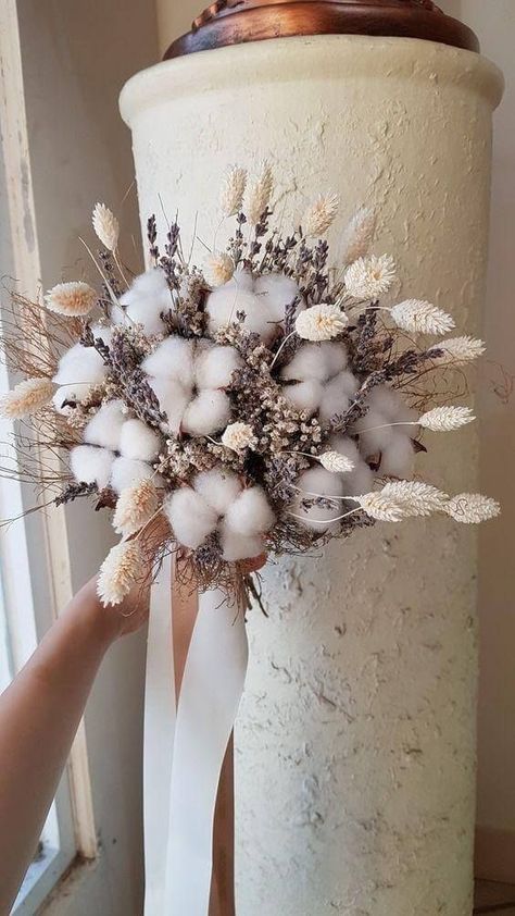 Bouquet Rustic Wedding, Dried Flowers Wedding, Rustic Wedding Bouquet, Rustic Bouquet, Dried Bouquet, Hand Bouquet, Maid Of Honour Gifts, Wedding Flower Arrangements, Dried Flower Bouquet