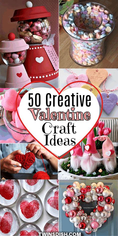 Some of the best DIY Valentine craft ideas. From heart garlands, beautiful wreaths, cute ornaments, gifts, recipes, and cards here are some of the best decorations, crafts, and gifts that even kids can make for Valentines Day! Things To Make And Sell For Valentines Day, Valentines Craft Gift Ideas, Valentines Home Made Gifts, Valentine’s Day Craft Ideas For Kids, Valentine Party Food For Kids, Craft Ideas Valentines Day, Diy Hearts Crafts, Valentines Crafts For Older Kids, Diy Valentine Bouquet Ideas