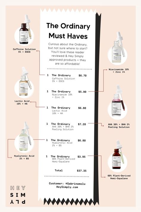 When the Ordinary first appeared on the market many people didn’t know what to make of the product line. For the first time, highly sought-after ingredients were available at an affordable price point and it won the hearts of skincare junkies everywhere.  The problem? Overwhelming access to dozens of products that we want to try without knowing where to start. We did the work for you (you’re welcome) here is your comprehensive guide to The Ordinary product reviews that we think are worth trying. The Ordinary Skincare Guide Acne And Oily Skin, The Ordaniry Skincare, The Ordinary Fake Vs Original, The Ordinary Skincare Routine Order, Skincare Products For Normal Skin, How To Use The Ordinary Skincare, The Ordinary Must Haves, Skincare Routine The Ordinary, Ingredients For Dry Skin