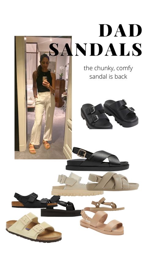 Milano Outfit, Dad Sandals, Birkenstock Black, Sandals Outfit, Birkenstock Milano, Outfit Women, Birkenstock, Sandals, Clothes For Women