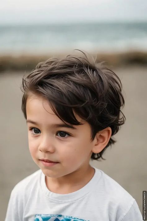 40 Stylish Boys Summer Haircuts Hảir Cut For Toddler Boys, Haircut For 2 Year Baby Boy, Toddler First Haircut Boys, Toddler Boy Haircuts Curly, Toddler Boy Haircut Mullet, Toddler Boy First Haircut, Curly Toddler Boy Haircut, Kindergarten Boy Haircut, Little Boy Haircut Curly